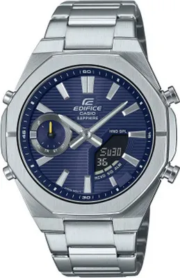 Obrázok produktu pre CASIO Edifice Pánske strieborné Casio-ECB-S10D-2AEF
