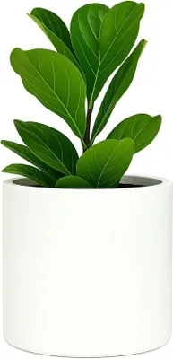 Produktbild von Blumentopf mit Drainageplug - Schwarz, 30 cm