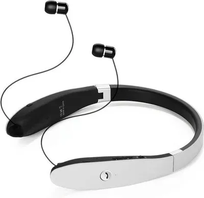 Produktbild von Kopfhörer Bluetooth 5.0 mit Stabiler Sprachqualität - Opvouwbar - Weiß - 18 Stunden Gesprächszeit - Kabellos - Ohrhörer mit Mikrofon