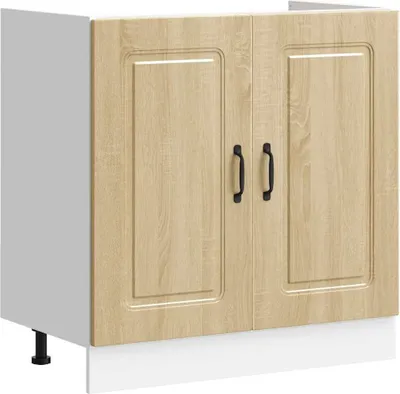 Produktbild von Spülenunterschrank Kalmar Sonoma-Eiche 80x46x81,5 cm