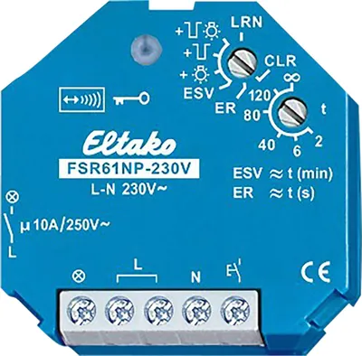 Produktbild von Eltako FSR61NP-230V Funkaktor Stromstoss (V) Schaltrelais n.potenzialfr 30100030