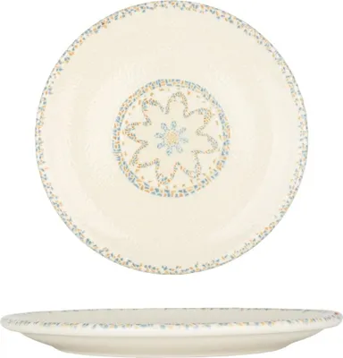 Zdjęcie produktu dla Talerz deserowy By Bone - Tessera - Porcelana - 23 cm