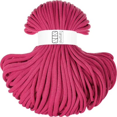 Produktbild von Fuchsie  Flechtkordel 9mm 100m OUTLET