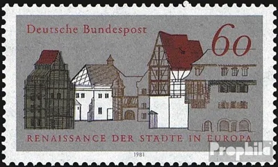 Produktbild von Briefmarken BRD (BR.Deutschland) 1981 Mi 1084 (kompl.Ausg.) FDC Europäische Denkmalschutzkampagne