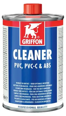 Obrázek produktu pro Čistič Griffon Cleaner PVC, PVC-C & ABS, plechovka 125 ml