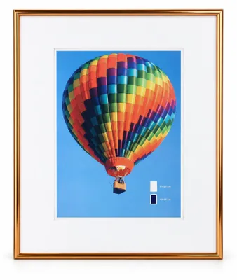 Produktbild von NLS Kunststoff Bilderrahmen Wanddeko Collage Poster Fotorahmen Bildträger Lifestyle - Farbe: Kupfer | Format: 50x60