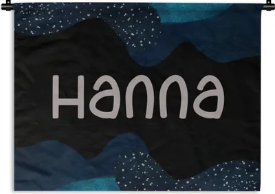 Produktbild von MuchoWow® Wandteppich Wandbehang Hanna - Pastell - Mädchen 60x45 cm Tapisserie Dekoration Wandtuch - Das Schlafzimmer