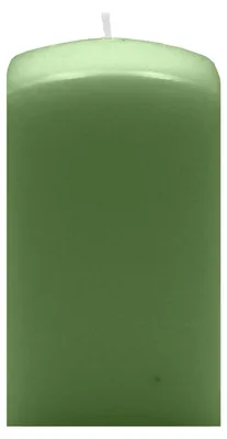 Produktbild von Quader Kerzen Grün 15 x Ø 6/6 cm, 4 Stück