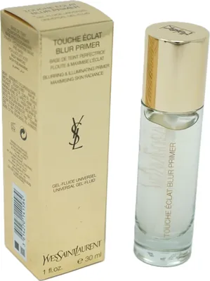 A product shot of a makeup primer and its packaging.