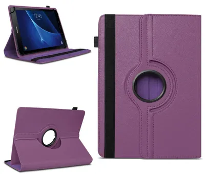 Produktbild von Schutzhülle für Samsung Galaxy Tab A6 10.1 2016 2019 Tablet Hülle Tasche DrehbarFarben:Lila