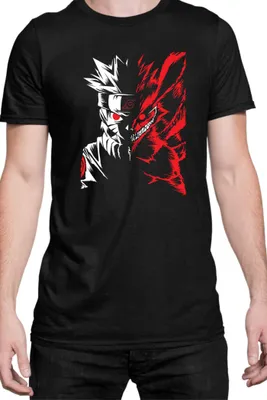 Produktbild von Herren T-Shirt Naruto Naruto Kurama 03, Man 3XL / Schwarz