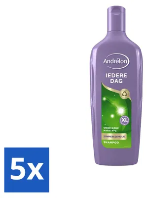 Obrázek produktu pro 5 kusů šamponu Andrélon Iedere Dag, objem 450 ml, výhodná balení