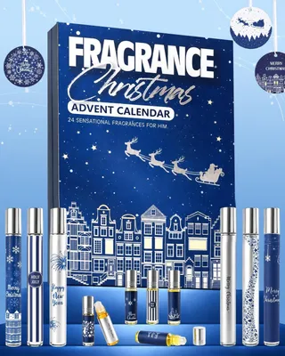 Zdjęcie produktu dla Perfumy Kalendarz Adwentowy 2026 Męski 24-elementowy Zestaw Zapachów