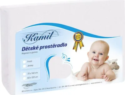 Immagine prodotto di Lenzuolo per bambini in spugna - Bianco - 70x140