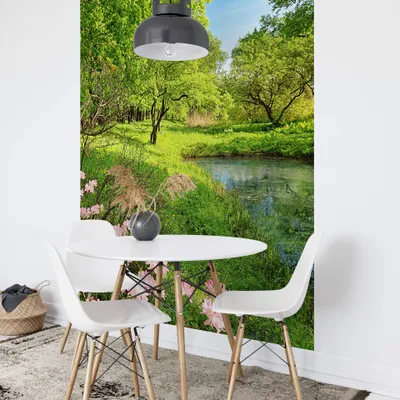 Produktbild von A.S. Création Vlies Fototapete See Park in the Spring DD119099 Natur Designwalls