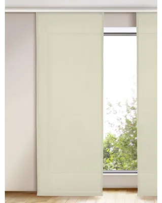 Produktbild von Flächenvorhang „Uni“:  Farbe: Beige Größe (HxB): 245x90cm