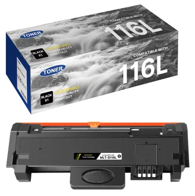 Produktbild von MLT-D116L Kompatible für Samsung Xpress M2675FN Toner für Toner Samsung Xpress M2675FN M2835DW M2675F M2885FW M2625D M2875FD M2825FD M2625 M2625D M2626 M2626D M2675 (Schwarz, 1er-Pack)