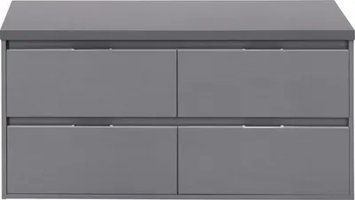 Produktbild von Sanox Waschtischunterschrank Porto BxHxT 120 x 59 x 50 cm Frontfarbe eisgrün