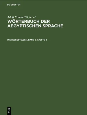 Produktbild von Die Belegstellen, Band 2, Hälfte 2