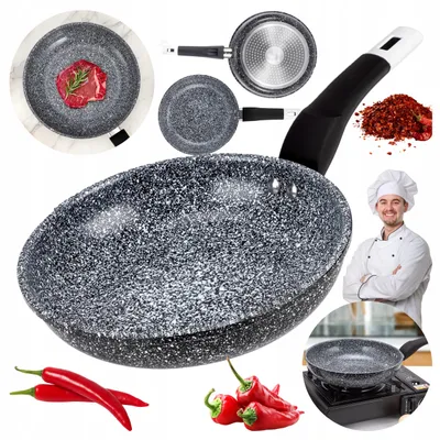 Obrázek produktu pro Elitehoff Tradiční Granitová Pánev 26 cm Indukce