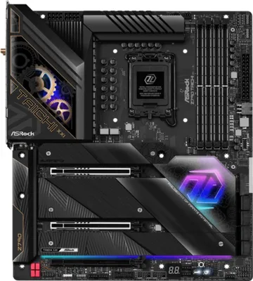 Produktbild von Asrock Z790 Taichi, Intel, LGA 1700, Intel® Core™ i5, Intel® Core™ i7, Intel® Core™ i9, DDR5-SDRAM, 128 GB, DIMM