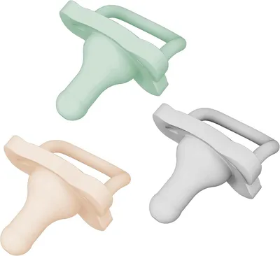 Obrázek produktu pro Dr. Brown's HappyPaci, silikonová dudlík, 100% silikon, pro děti 0-6 měsíců - balení 3 kusů