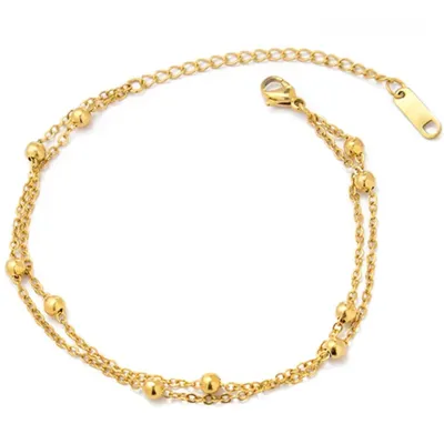 Produktbild von Elegantes Goldarmband HI-34187 für Damen KP34187