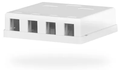 Produktbild von EFB Keystone Anschlussbox, 4 Port, Aufputz,
