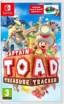 Zdjęcie produktu dla Nintendo Captain Toad : Treasure Tracker, Nintendo Switch, dla wszystkich, Nośnik fizyczny