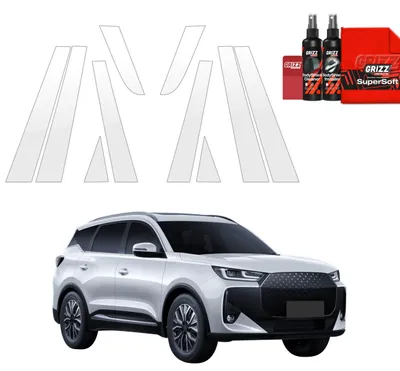 Produktbild von 10in1 Schutzfolie für B-C-Säule - Chery Tiggo 7 (2025-2026) Grizz Protector