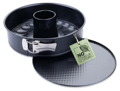 Image de Moule à manqué et à savarin double fond 24 cm Zenker PerfectBack+