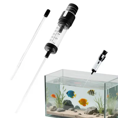 Produktbild von Reinigungswerkzeug für Aquarien Tragbares Reinigungsgerät für Aquarien, ergonomischer Schnellwasserwechsel-Helfer für Schildkröten, tragbarer Reiniger
