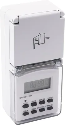 Produktbild von Digitale Zeitschaltuhr für Innen und Außen McPower "AZ-78", IP44 - für Außen geeignet, 10 Schaltprogramme