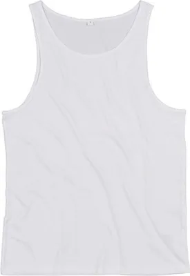 Produktbild von Mantis M133 | Herren One Drop Armhole Vest / ® Standard 100 - Farbe: White - Größe: S