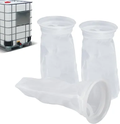Imagen del producto de Filtro IBC de nylon, con un diámetro de 105 mm, para filtrar agua de lluvia en sistemas de captación de agua