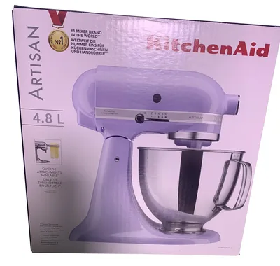 Produktbild von Kitchenaid 5KSM125ELR 4,8L Küchenmaschine, lavender-cream