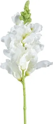Produktbild von artplants.de Künstliches Löwenmäulchen SIRKALE, weiß, 40cm - Kunstblume