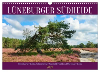 Produktbild von Lüneburger Südheide (Wandkalender 2027 DIN A3 quer), CALVENDO Monatskalender