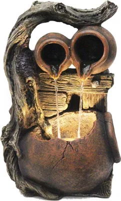 Produktbild von Gartenbrunnen BK834 mit Beleuchtung Springbrunnen Wasserfall Balkonbrunnen Terrassenbrunnen Gartendekoration