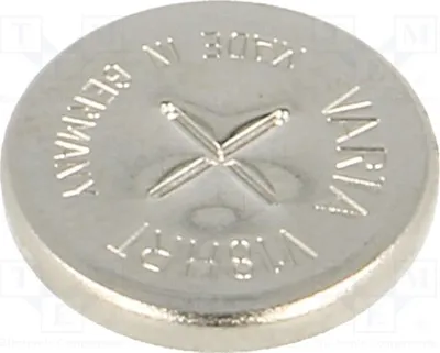Immagine prodotto di 1 batteria: Ni-MH, diametro 11,5 x 2,2 mm, codice 55802101501, lega V18H, batteria a bottone, 1,2V, 18mAh