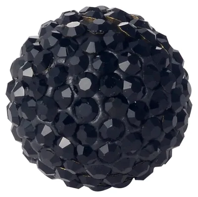 Produktbild von Morella® Damen Schutzengel Halskette Edelstahl 70 cm mit Anhänger Engelsflügel und Klangkugel Zirkonia schwarz Ø 16 mm in Schmuckbeutel