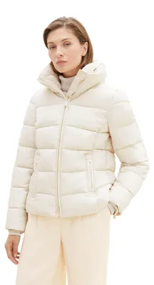 Produktbild von TOM TAILOR Damen Steppjacke mit Stehkragen