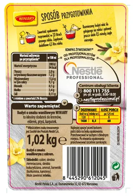 Obrázok produktu pre Budyń Winiary waniliowy 1,02 kg
