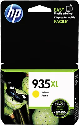 Produktbild von HP 935XL, Gelb, Tintenstrahl