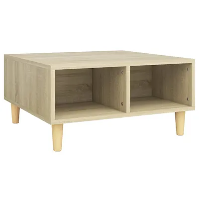 Immagine prodotto di Tavolino da Salotto Rovere Sonoma 60x60x30 cm Legno Multistrato