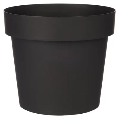 Produktbild von Selbstbewässerndes Blumentopf aus Kunststoff, anthrazit