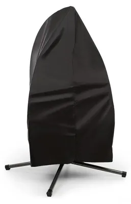 Produktbild von blumfeldt Bella Donna Wetterschutz - Regenschutz , Schutzhülle , Cover , perfekte Passform Bella Donna Hängesessel , Robust Protection , Material: 100% Polyester , reißfest , schwarz