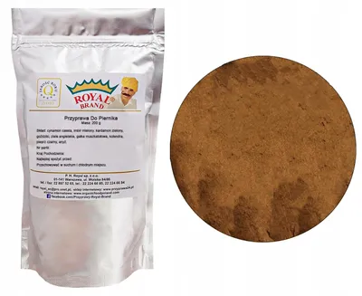 Immagine prodotto di Miscela di spezie per panpepato senza farina e zucchero, 100 g, per caffè, chai e tè