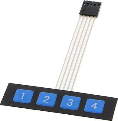 Produktbild von 1x4 Tastenfeld / Matrix - Eingabefeld