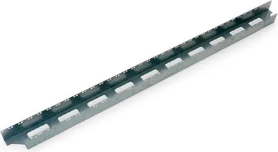 Produktbild von Vertikaler C-Kabelführungskanal verzinkt, 18 HE für 800mm Racks